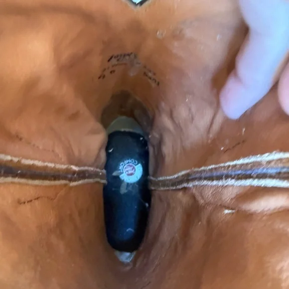 Tony Lama Brown Western Boots - Picture 7 of 11